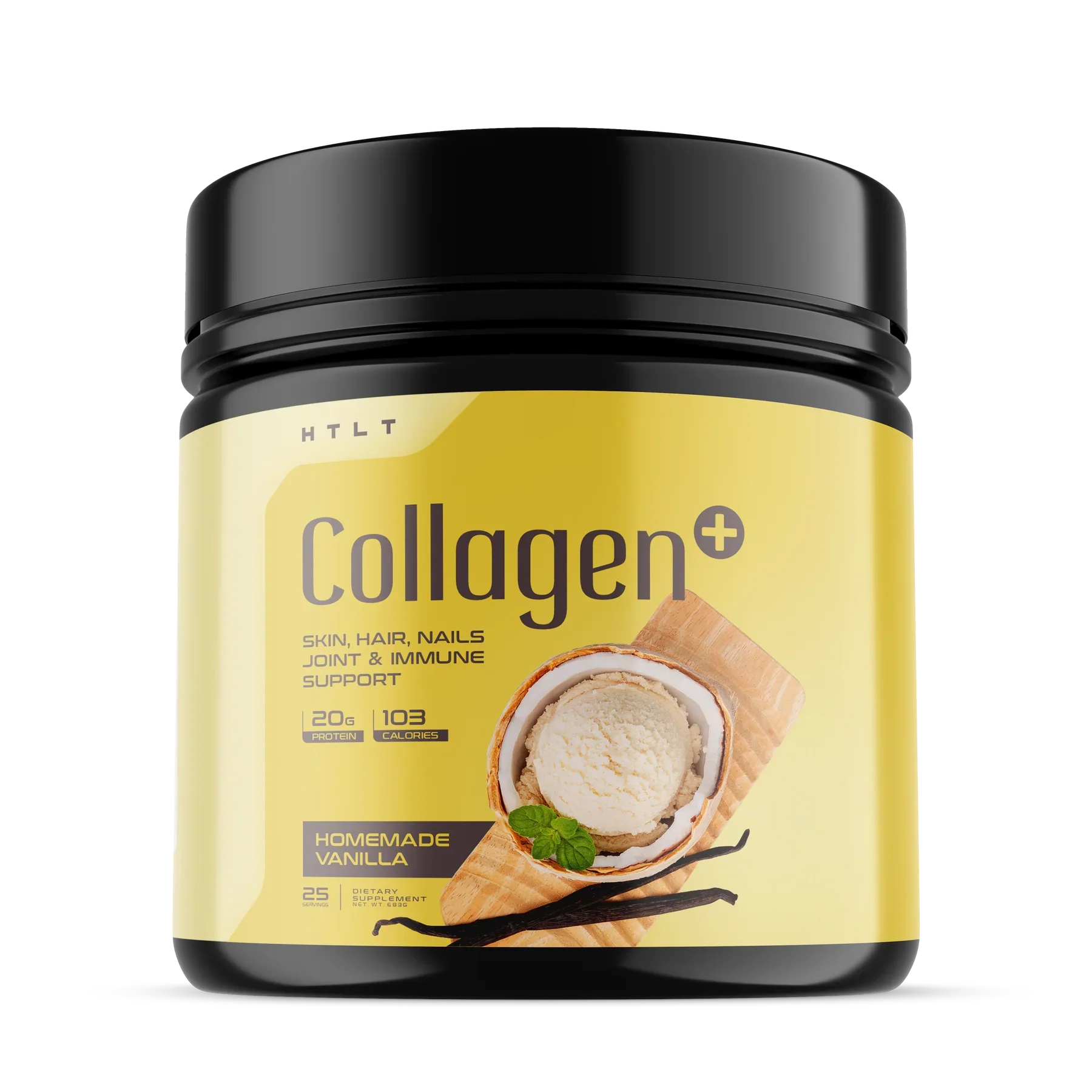 HTLT Collagen Plus Powder Homemade Vanilla