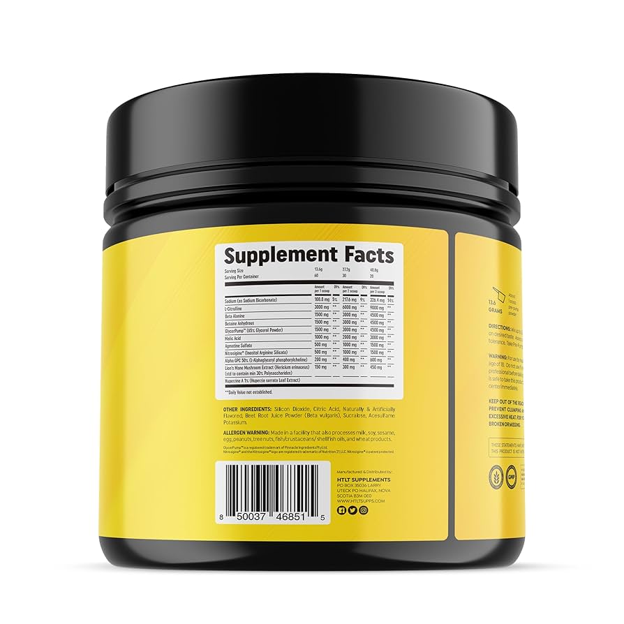 HTLT Pre-Pump 2.0 Freeze Pop