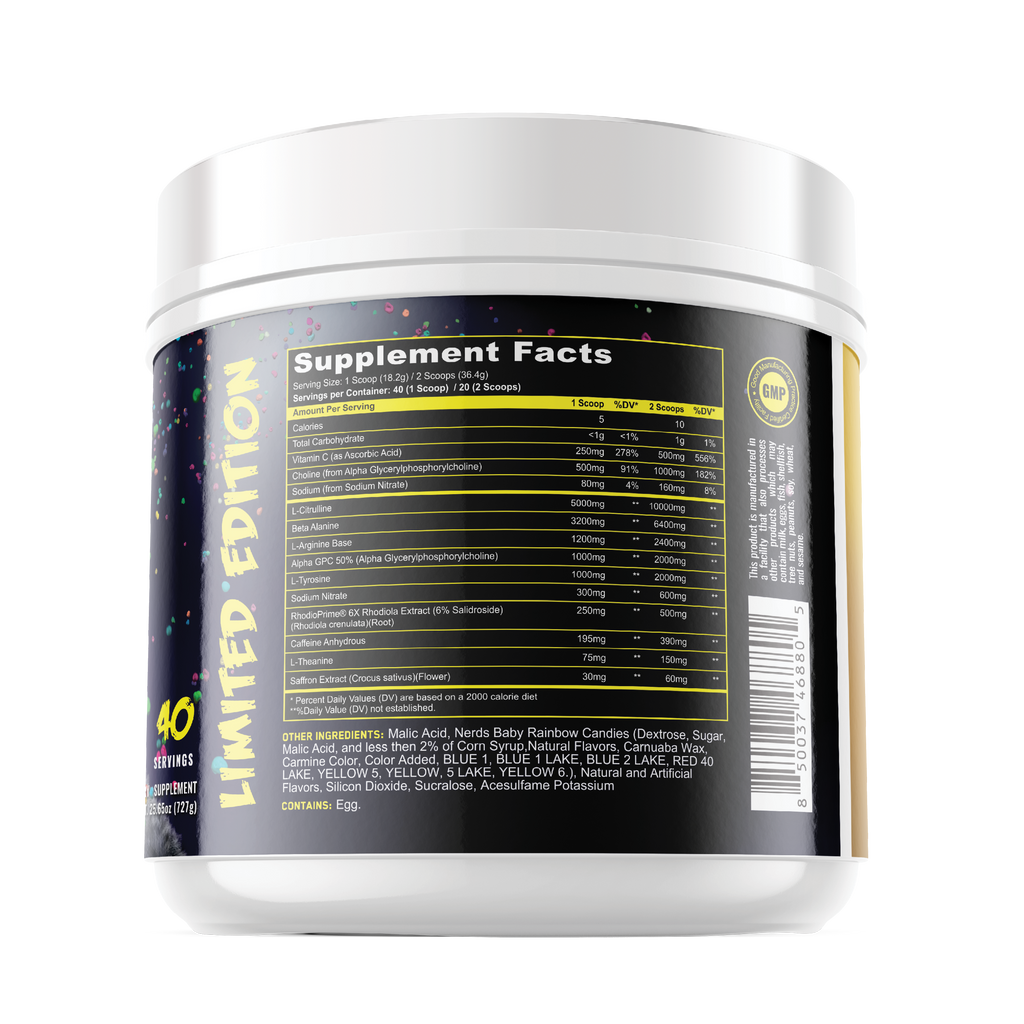 ALTER EGO Pre-Workout High Stim Focus & Performance formula