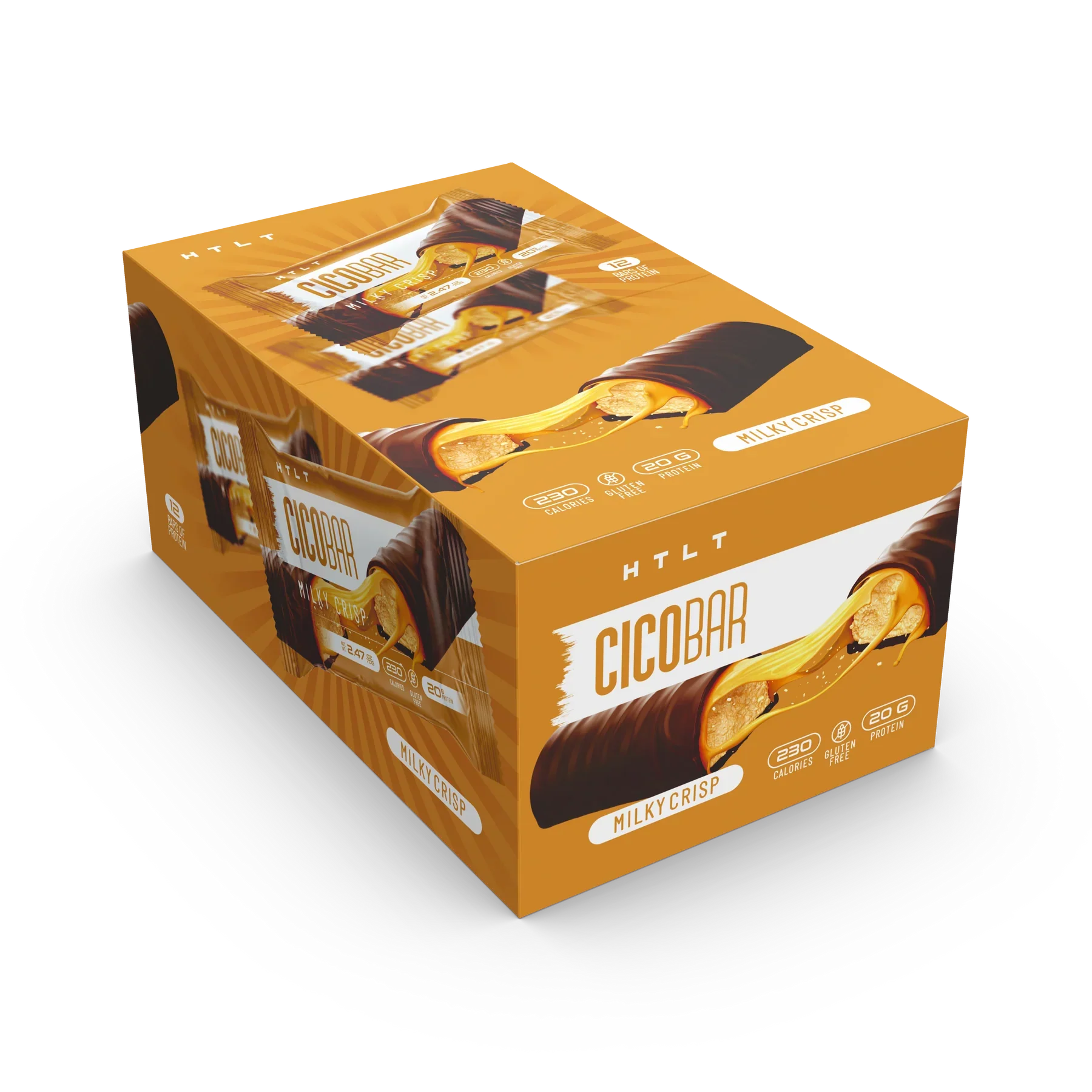 HTLT CicoBar Protein Snack Milky Crisp