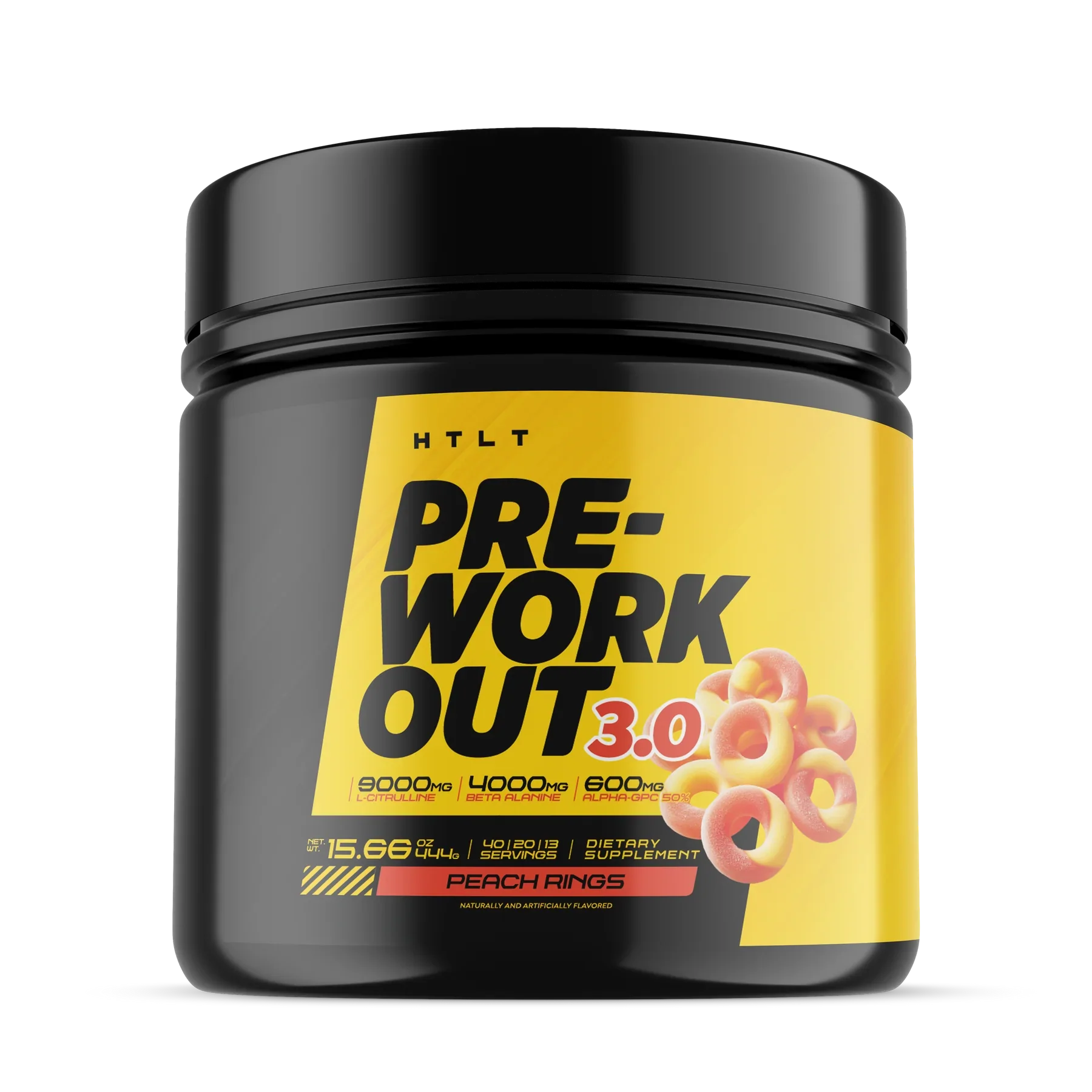 HTLT Pre-Workout 3.0 Peach Rings