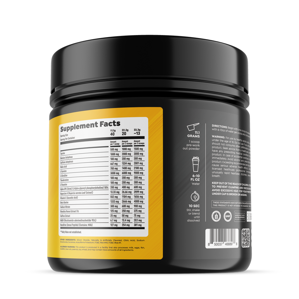 HTLT Pre-Workout 3.0 Peach Rings