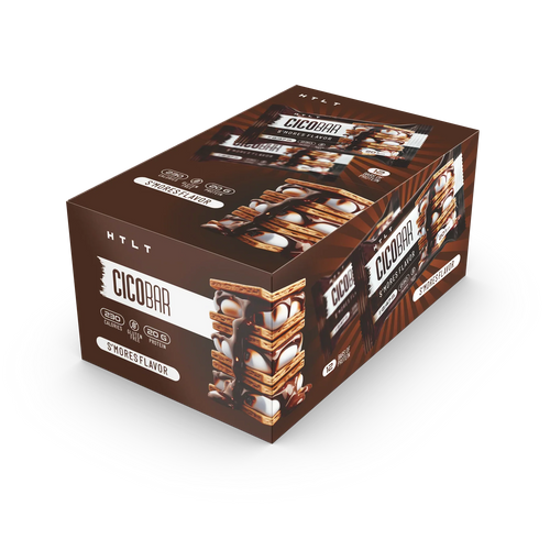 HTLT CicoBar Protein Snack Bar S'Mores x 12