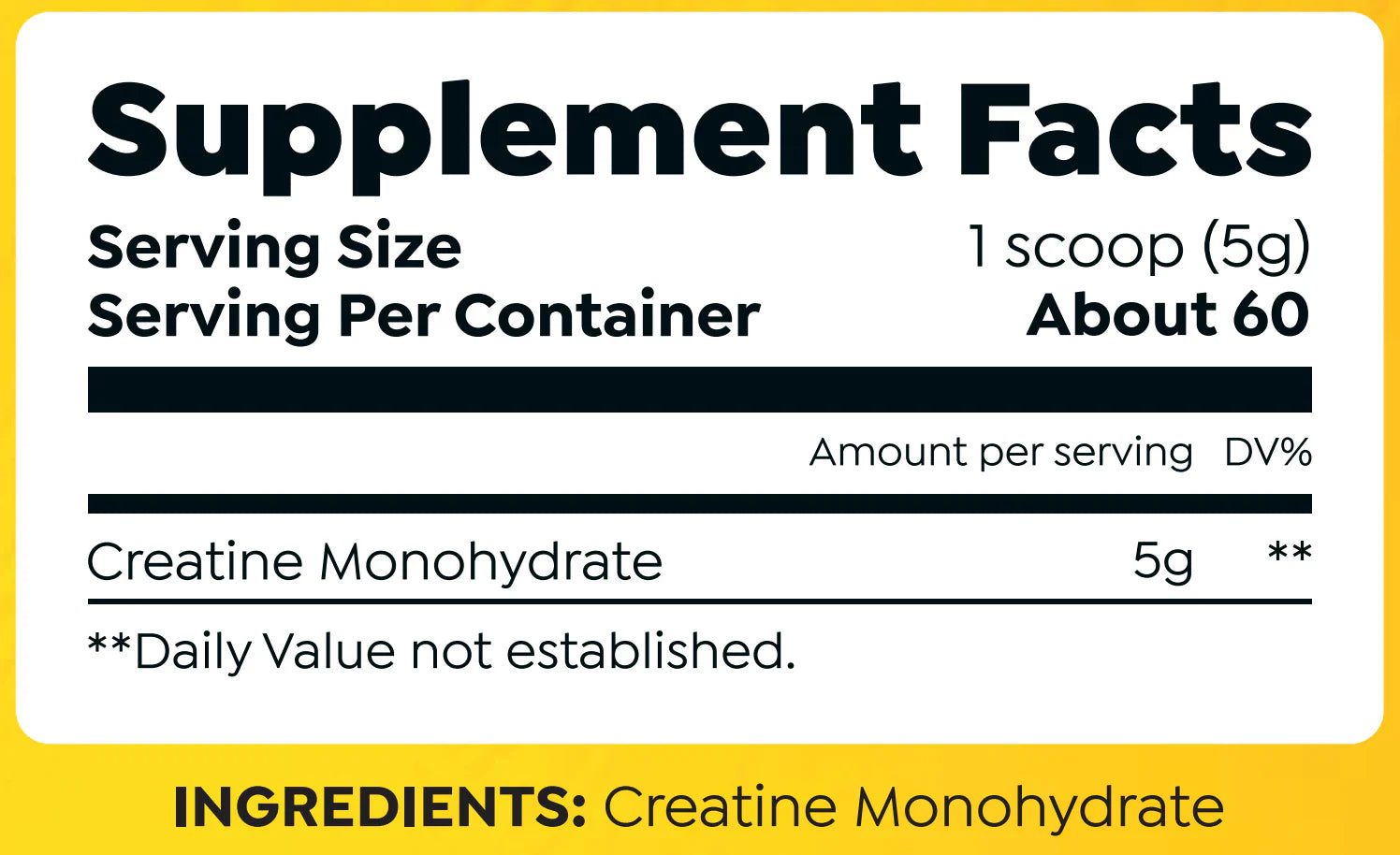 HTLT Creatine Monohydrate