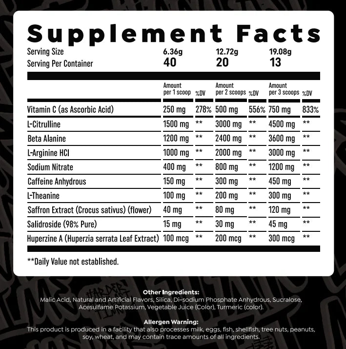 HTLT Pre-Workout Signature Series Hussaiyan Mode